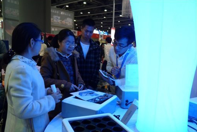 DS石墨消解儀展臺情況